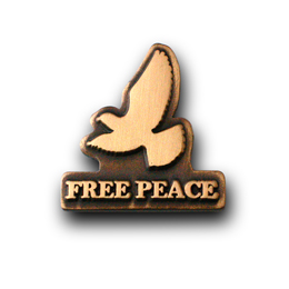 社章製作実例　株式会社FREE PEACE様