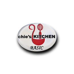 オリジナルピンバッジ製作実例｜chie’s KITCHEN 様