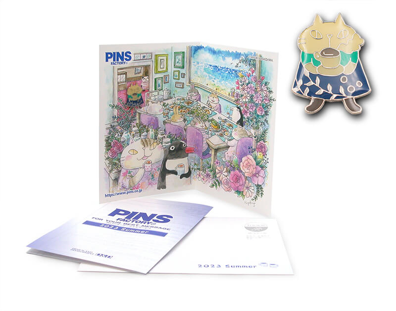 最新ピンズレターのご紹介 | オリジナルピンバッチ製作 PINS FACTORY