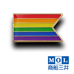 社章製作実例｜株式会社商船三井 様