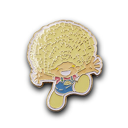 オリジナルピンバッジ製作実例|株式会社森の環 様