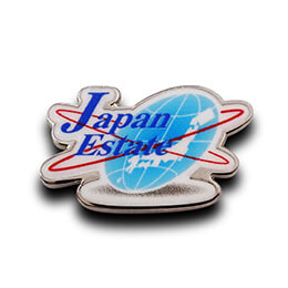 社章製作実例｜ジャパンエステート株式会社 様