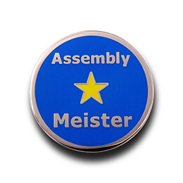 オリジナルピンバッジ製作実例｜旭有機材株式会社 様