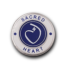 オリジナルピンバッジ製作実例|小林聖心女子学院小学校 様