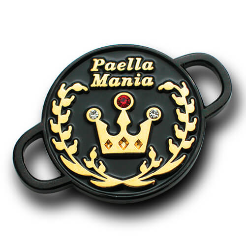 パエリア鍋型の職人検定ピンズ(NPO法人全日本パエリア連盟様)