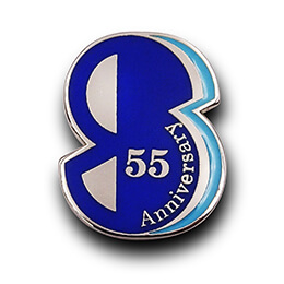 オリジナルピンバッジ製作実例｜株式会社シマテツ 様