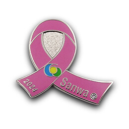 オリジナルピンバッジ製作実例｜医療法人社団鼎会 様