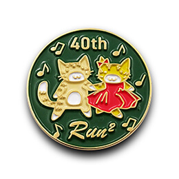 オリジナルピンバッジ製作実例｜西宮スクエアダンスクラブ 様