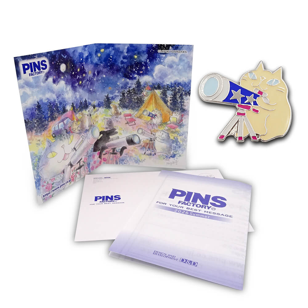 2026年夏のピンズレター|オリジナルピンバッジ製作 PINS FACTORY