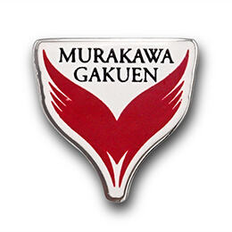 オリジナルピンバッジ製作実例｜学校法人村川学園 様