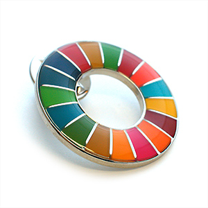 SDGsカラーホイール/ソフトエナメル（樹脂加工）
